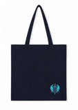 Coloured Tote Bag with Embroidered Logo