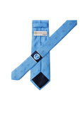 BPF "New Greek Flag Collection" Silk Printed Tie – Light Blue