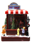 Christmas Toy Shop Red