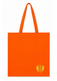 Coloured Tote Bag with Embroidered Logo