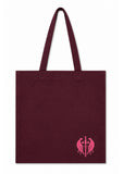 Coloured Tote Bag with Embroidered Logo