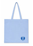 Coloured Tote Bag with Embroidered Logo