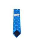 BPF "New Greek Flag Collection" Silk Printed Tie – Royal Blue