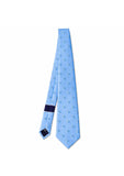 BPF "New Greek Flag Collection" Silk Printed Tie – Light Blue