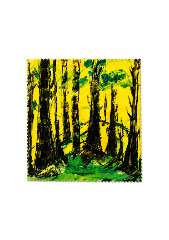 Lens & Screen Wipe "The yellow forest"