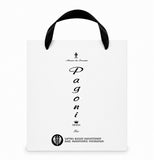 ΙΒΠ Μεταξωτό Μαντήλι (Pochette) Pagoni "Greek Column Collection" – Μπλε & Λευκό