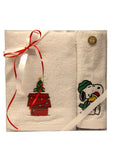 Christmas Holiday Snoopy Towel Set