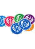 Magnets with the BPF logo