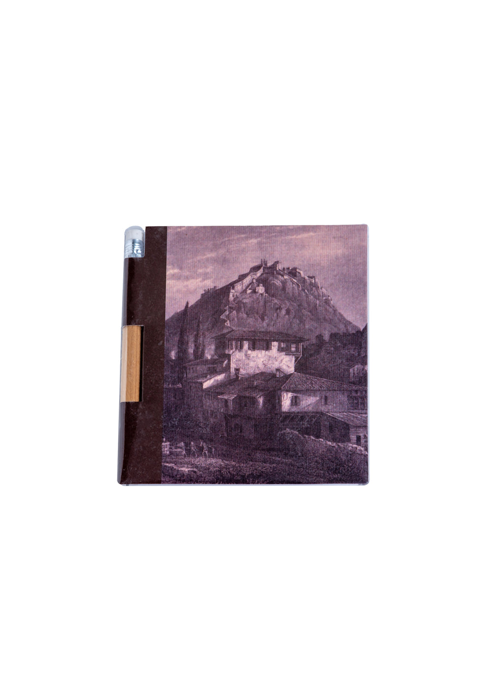 Magnetic notepad with the Palamidi fortress