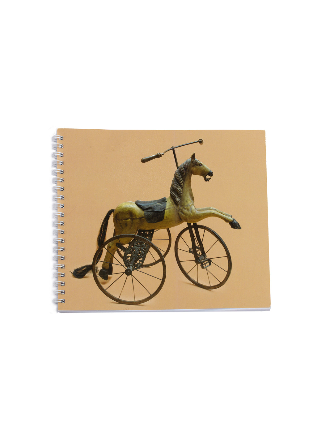 Notebook with a horse-cart