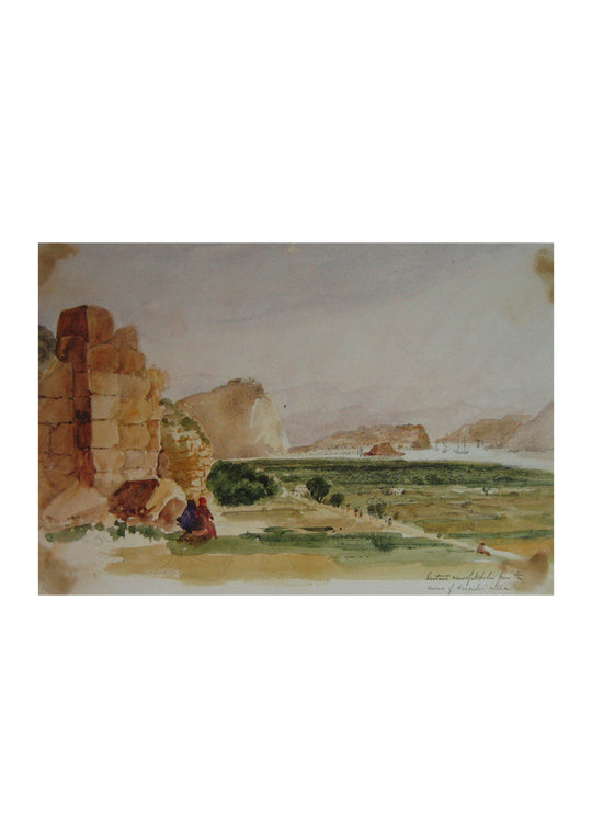 Poster “View of Nafplion from Tiryns”
